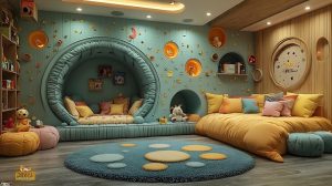 Smart and Stylish Kids Room Design Ideas