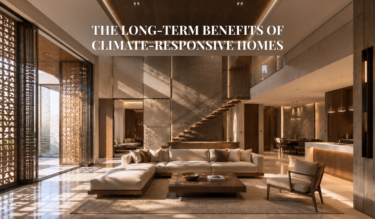 The Long-Term Benefits of Climate-Responsive Homes​